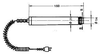 WREM,WRNM-204A直柄式指针形热电偶直柄安装图片