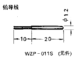 WZP-011S引進(jìn)型陶瓷鉑電阻元件