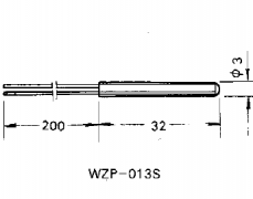 WZP-013S引进型不锈钢铂电阻元件