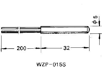 WZP-015S引进型不锈钢铂电阻元件