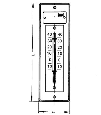 WZP-892室内用铂热电阻安装图片