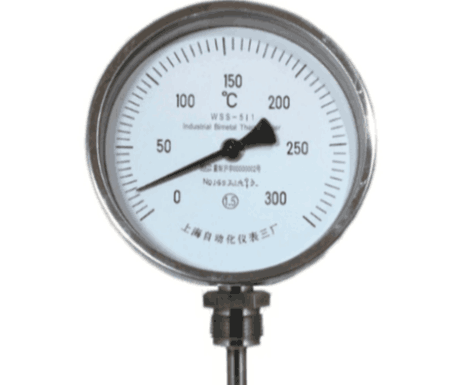 WSS-511可动外螺纹径向双金属温度计