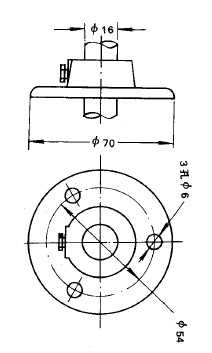 WZP-320活动法兰安装图片