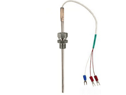 WZPK-376S可动卡套螺纹引线式铠装铂热电阻