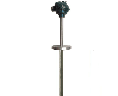 WZCN-430固定法兰喷涂耐磨铜热电阻