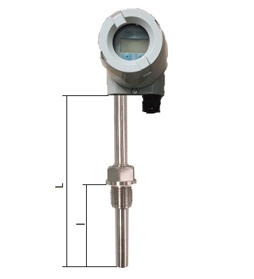 SBWR-2282/230热电偶一体化数显温度变送器安装图片